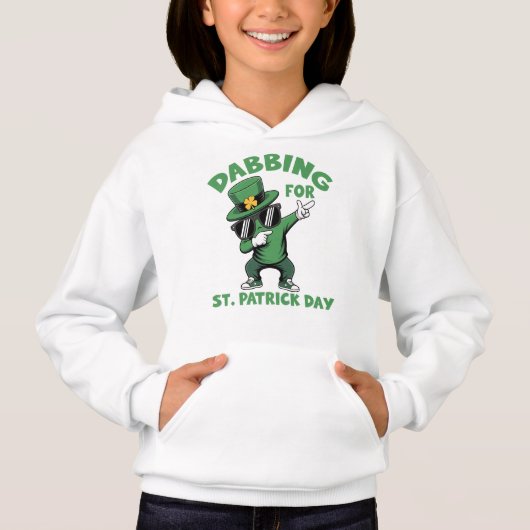 Dabbing pour la Saint-Patrick (Devant)