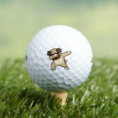 Dabbing Pug Golfballen (Insitu Shirt)