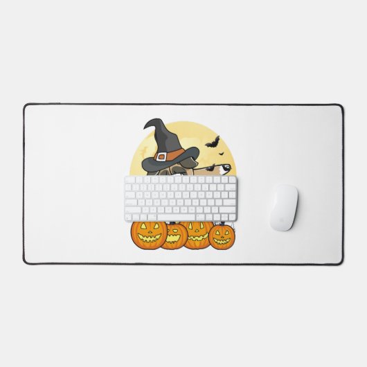 Dabbing Pug Halloween Bureaumat (Keyboard & Muis)