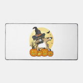 Dabbing Pug Halloween Bureaumat (Voorkant)