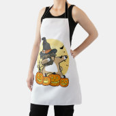 Dabbing Pug Halloween Schort (Insitu)