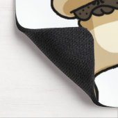 Dabbing Pug Muismat (Hoek)