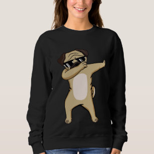 Dabbing Pug Shirt, Pug Gifts, Pug Puppy liefhebber Trui
