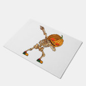 Dabbing Pumpkin - Scary Skeleton Costume - Funny H Deurmat (Schuin)