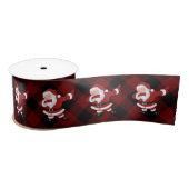 Dabbing Red Pset Santa Claus | Fun Rustic Buffalo Lint (Spoel)