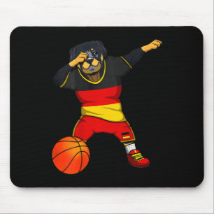 Dabbing Rottweiler Duitsland Jersey Duitse Sketll Muismat