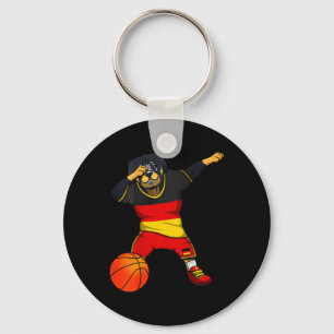 Dabbing Rottweiler Duitsland Jersey Duitse Sketll Sleutelhanger