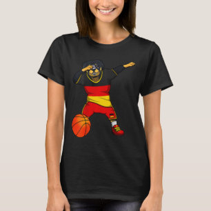 Dabbing Rottweiler Duitsland Jersey Duitse Sketll T-shirt