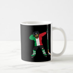 Dabbing Rottweiler Italië IJshockey Fans Trui Wi Koffiemok