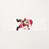 Dabbing Santa Christmas Scrub Yogamat (Voorkant (horizontaal))