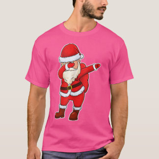 Dabbing Santa Claus Funny Christmas Dab Gift Hip H T-shirt