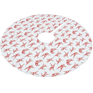 Dabbing Santa Leuk Kerstpatroon Kerstboom Rok