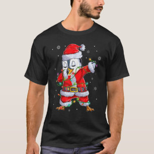 Dabbing Santa Penguin Merry Kinder Girl Wo T-shirt