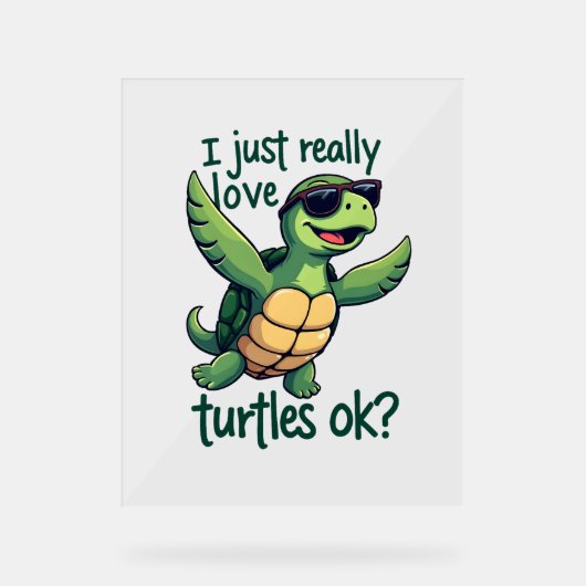 Dabbing Sea Turtle J'Aime Vraiment Les Tortues Ok_ (Recto)