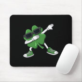 Dabbing Shamrock St Patrick's Day Fun Boys Meisjes Muismat (Met muis)