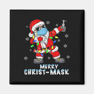 Dabbing Sinterklaas Vrolijk Kerstfeest Xmas Fun Da Magneet