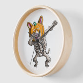 Dabbing Skelet Corgi Leuke Halloween Corgi Grappig (Hoek)