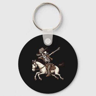Dabbing Skeleton Cowboy Halloween Costume Kinder B Sleutelhanger