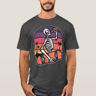 Dabbing Skeleton Skateboarden Skeletons Gi T-shirt
