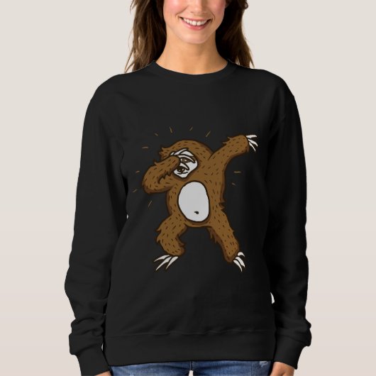 Dabbing Sloth 105 Trui (Voorkant)