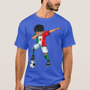 Dabbing Soccer Boy Mexico - Mexicaanse Football Gi T-shirt