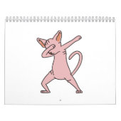 Dabbing Sphynx Cat Kalender (Hoes)