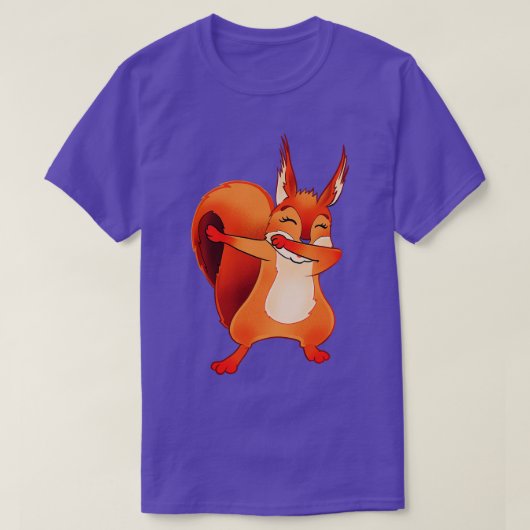 Dabbing Squirrel T-shirt (Design voorkant)