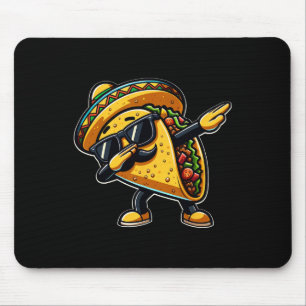 Dabbing Taco Cinco De Mayo Grappige Mexicaanse Vad Muismat