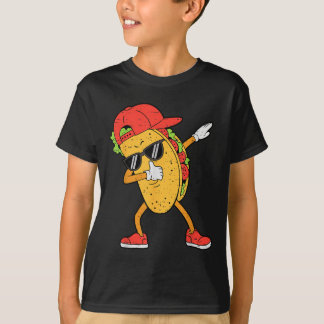 Dabbing Tacos Dab Cinco de Mayo Mexicaanse Jongens T-shirt