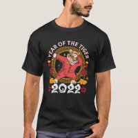Dabbing Tiger Year of the Tiger Happy Chinese New