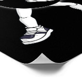 Dabbing Total Solar Eclipse 2024 Totality Dab Kind Poster (Hoek)