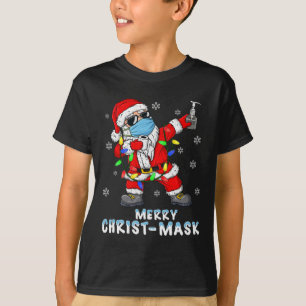 Dabbing Turkey T Rex Pilgrim Thanksgiving Boys Kin T-shirt