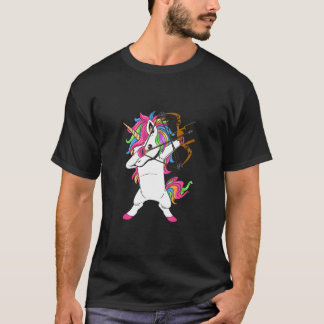 Dabbing Unicorn Archery T-shirt