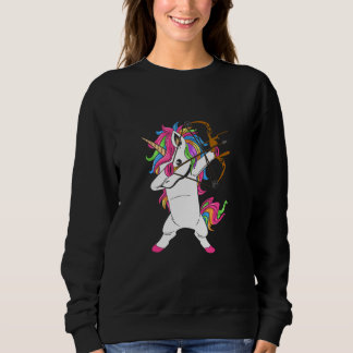 Dabbing Unicorn Archery Trui