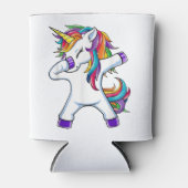 Dabbing Unicorn Blikjeskoeler (Voorkant)