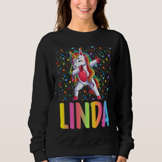 Dabbing Unicorn Linda Trui (Voorkant)