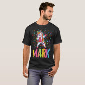 Dabbing Unicorn Mark T-shirt (Voorkant volledig)