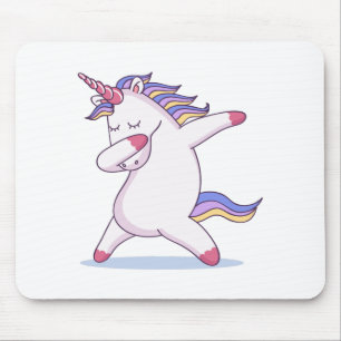Dabbing Unicorn Muismat