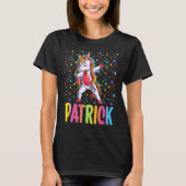 Dabbing Unicorn Patrick T-shirt (Voorkant)