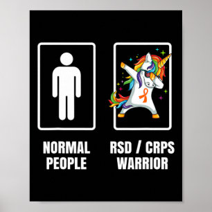 Dabbing Unicorn RSD Corps Krijger Overlevende Get Poster