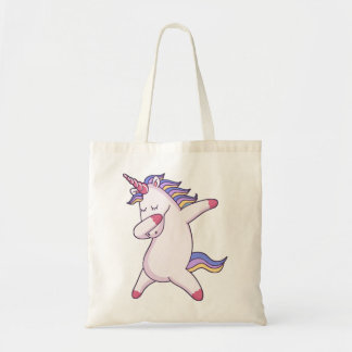 Dabbing Unicorn Tote Bag