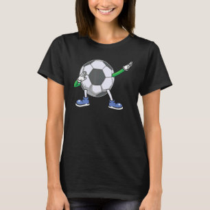 Dabbing Voetbal Voetbal T-shirt