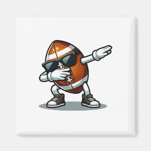 Dabbing Voetbalshirt Retro Kleding Uni-kid Magneet