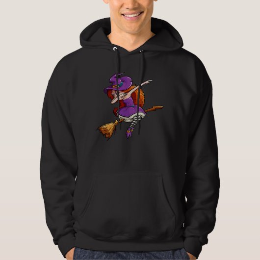 Dabbing Witch Hoodie (Voorkant)