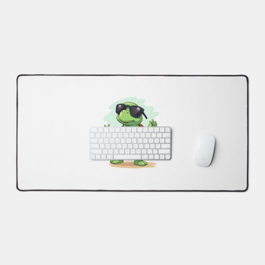 Dabbing Zee Turtle Dierenvriend Save the Turtles T Bureaumat (Keyboard & Muis)