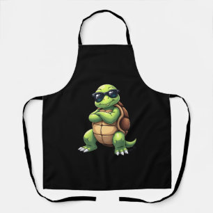 Dabbing Zeeschildpad Dierenvriend Red De Schildpad Schort