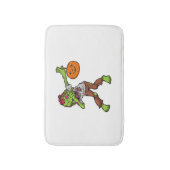 Dabbing Zombie Halloween Dab Funny Gift design Badmat (Voorkant Verticaal)