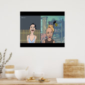 Dabble Meisjes Poster (Keuken)