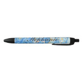 Dabbling en stylo Abstrait bleu (Bas)