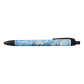 Dabbling en stylo Abstrait bleu (Haut)